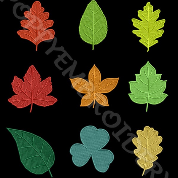 Free standing lace LEAVES fsl embroidery machine  designs  / feuille pour broderie machine / INSTANT DOWNLOAD