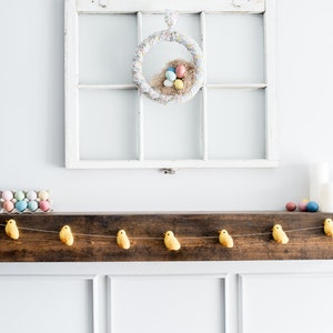 Easter Garland / Easter Chick Garland / Farm Animals Garland / Easter Mantel Decor / Easter decoration / Chicken Garland