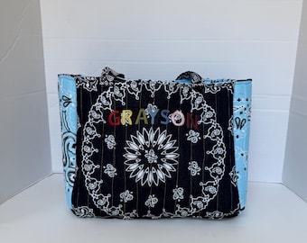 Bolso tote con pañuelo personalizado