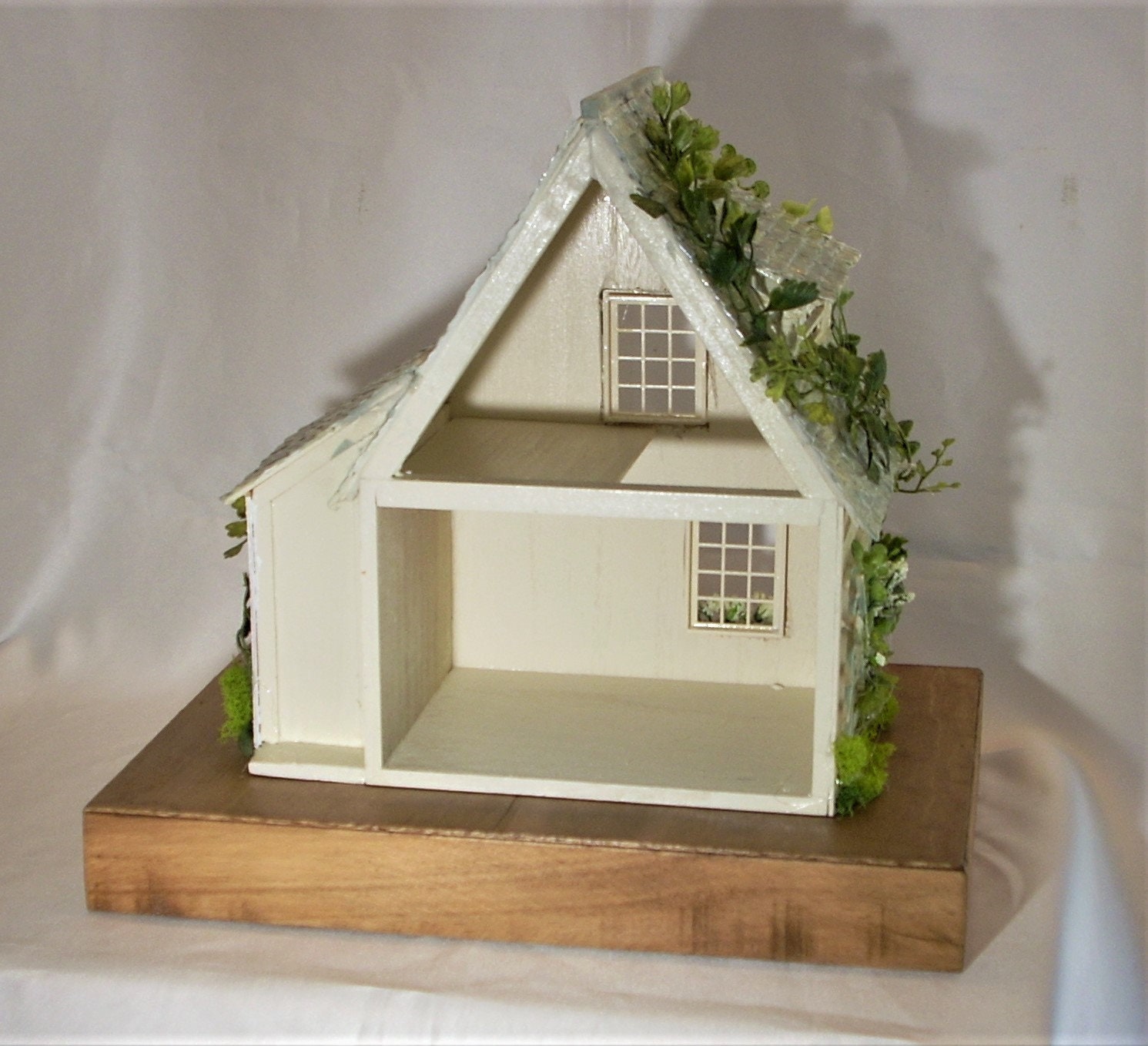 Dollhouse Miniature Coastal Cottage Mini House FREE SHIPPING Etsy