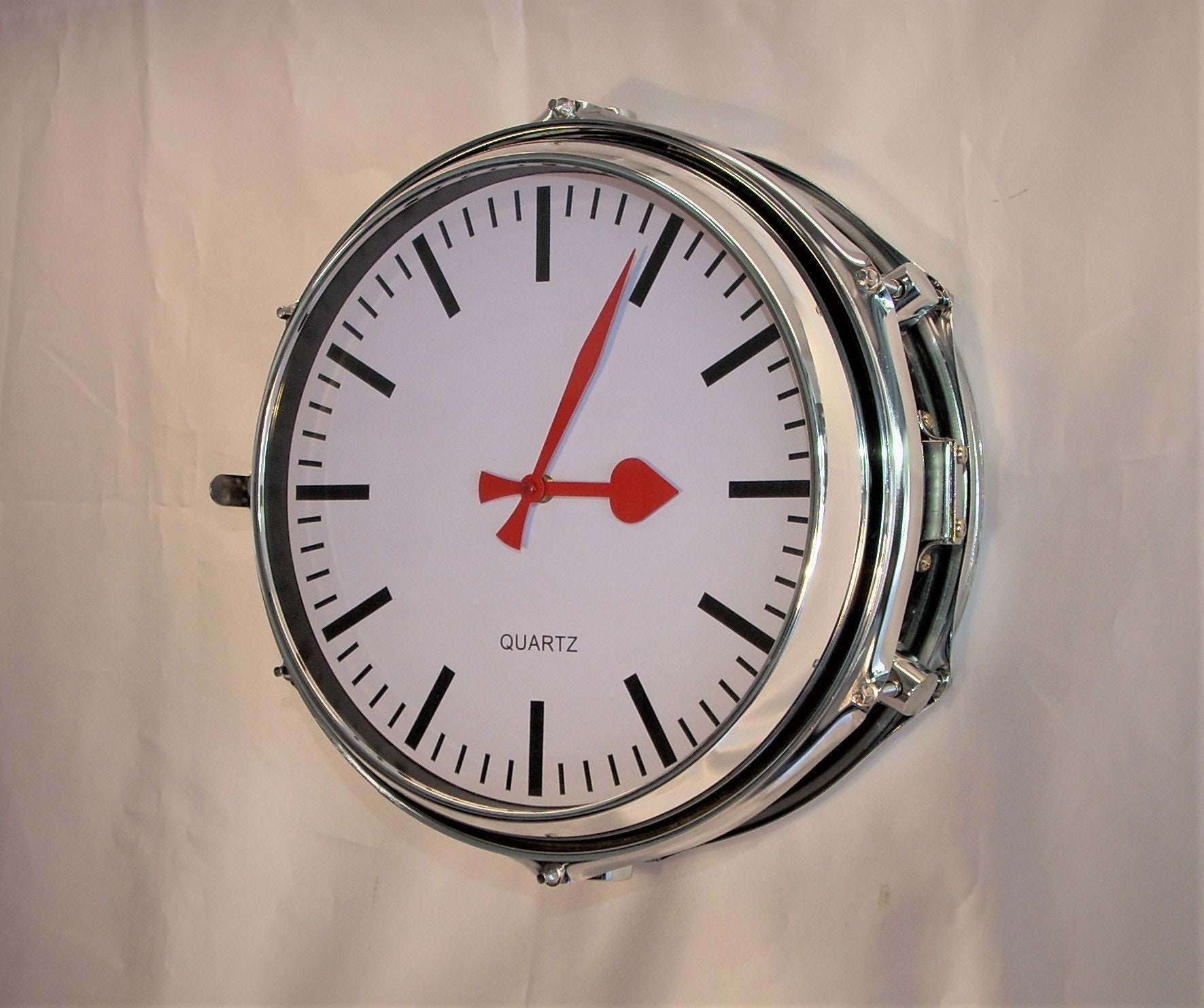 Snare Drum Wall Clock Great DRUMMERS GIFT Free Shipping Music Etsy