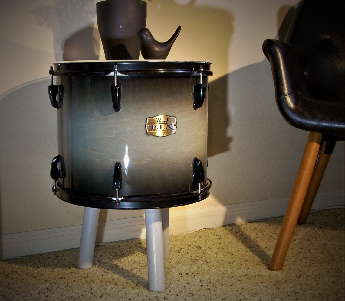 Tom Snare Drum Table End Table Night Stand Coffee Table. Etsy