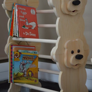 Stackable Bear Bookshelf, kids furniture, Kid's Bookshelf, Winnie the Pooh, Kid's Bookcase, nursery furniture, Teddy Bear, nursery book