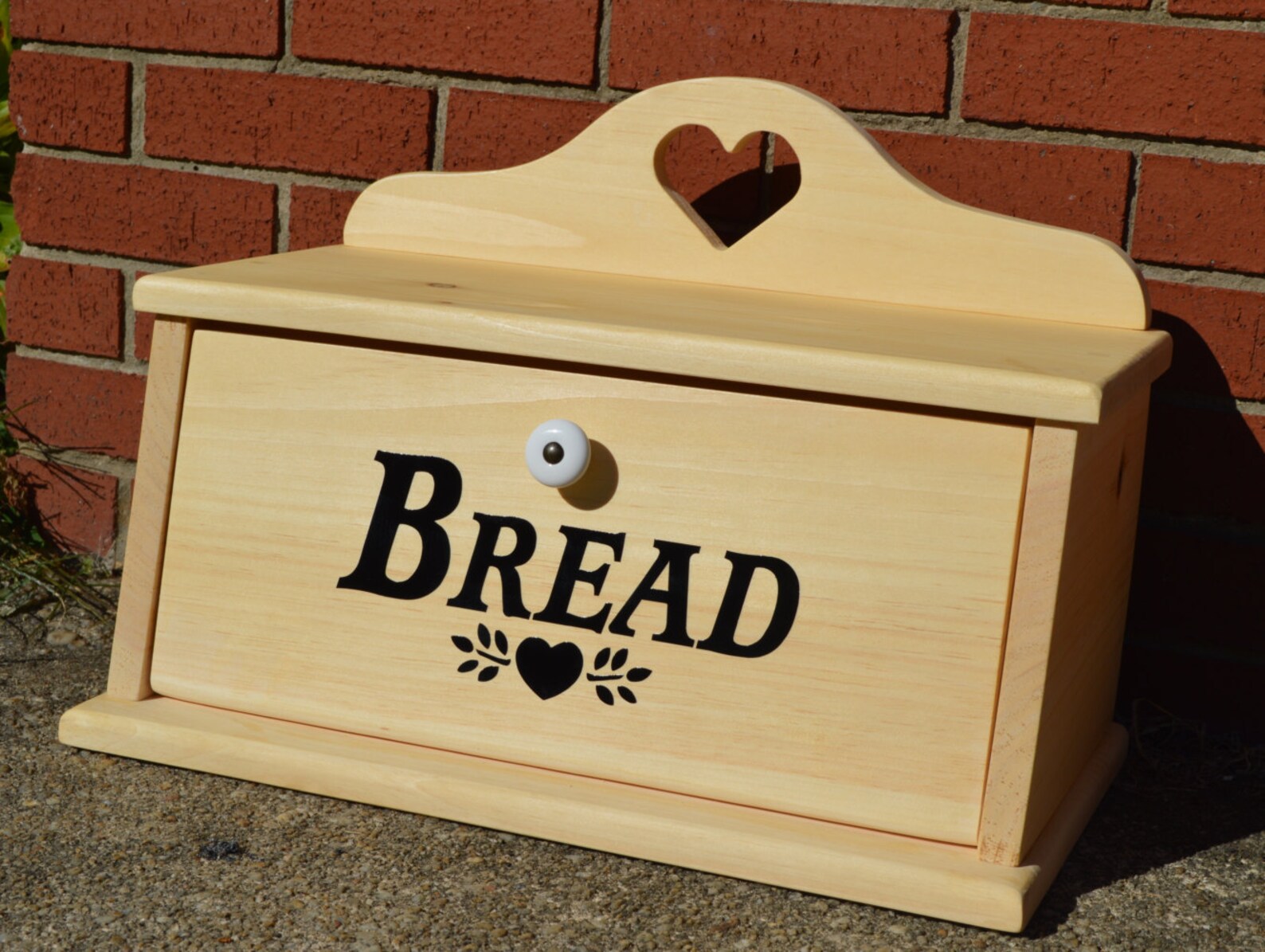 Bread Box Wooden Bread Box Country Bread Box Country Decor Etsy