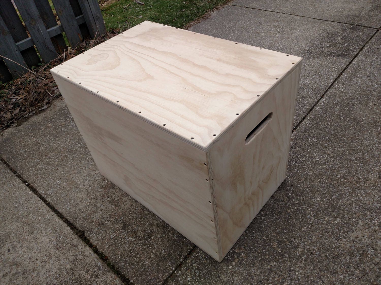 24 X 20 X 16 Box Super Sturdy Crossfit Box With Bracing WOD - Etsy