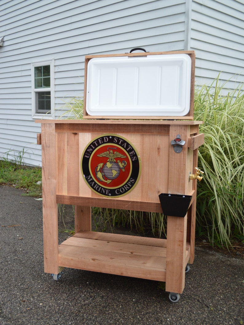 rustic drink cooler