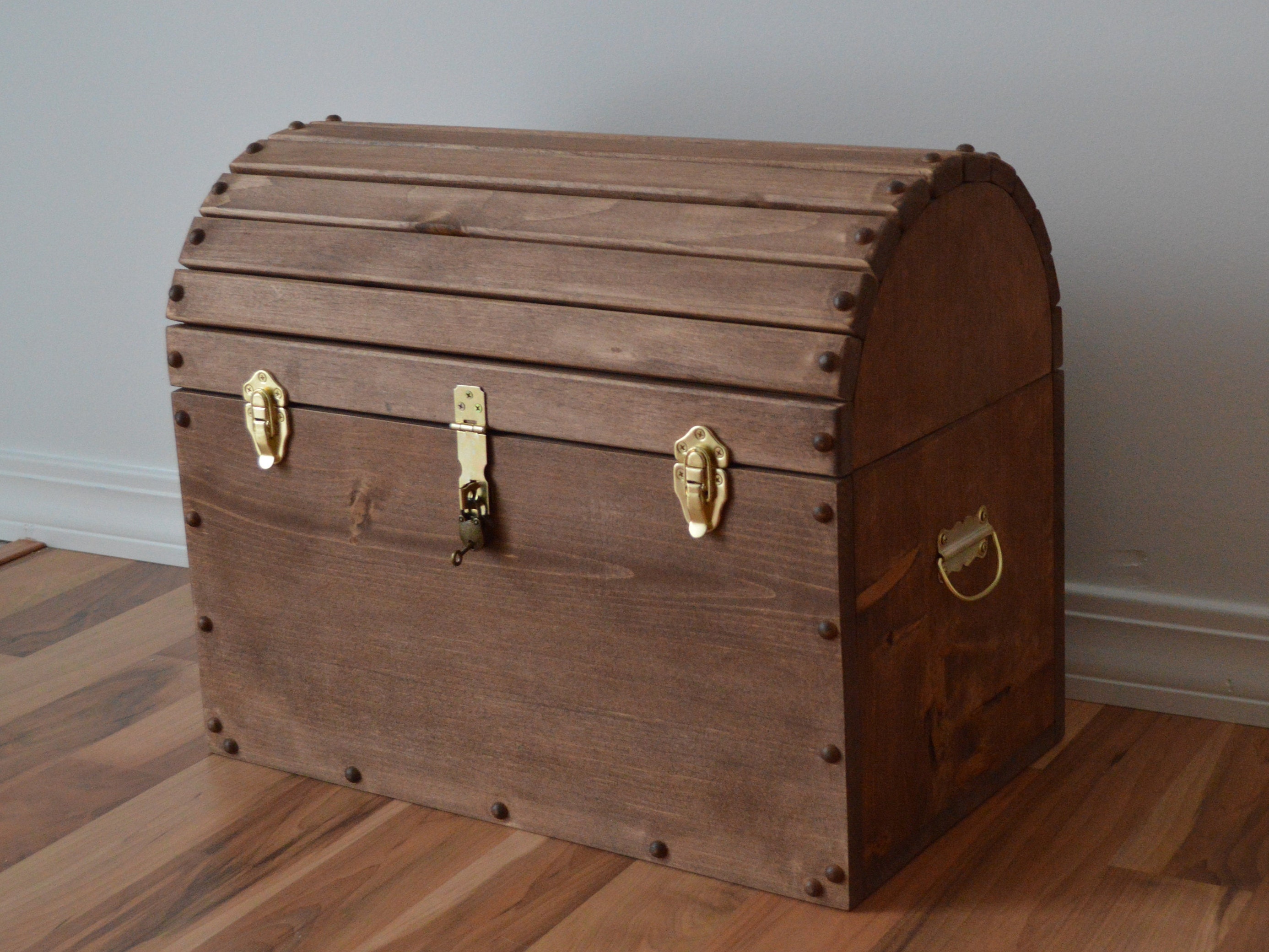 Large Hope Chest, Primitive Chest, Rustic Trunk, Wooden Trunk, Country Trunk,  Blanket Chest, Pirate Chest, Storage Chest, Wooden Chest -  Ireland