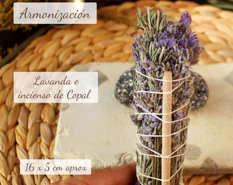 Sahumerio de Lavanda y Copal, la mezcla perfecta para armonizar tus espacios y elevar tu conciencia.