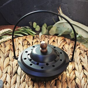 Incense Burner, resins and cones - Iron