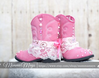 newborn girl cowboy boots