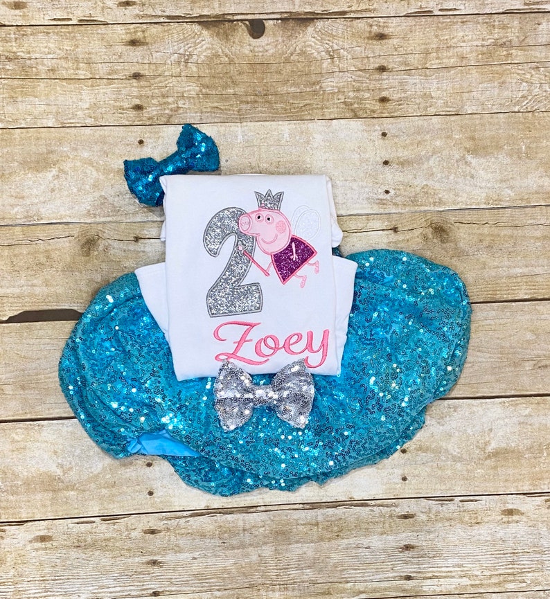 Peppa Pig outfit Peppa birthday shirt Peppa Pig birthday Peppa Pig dress Peppa Pig invitation cutest peppa outfit