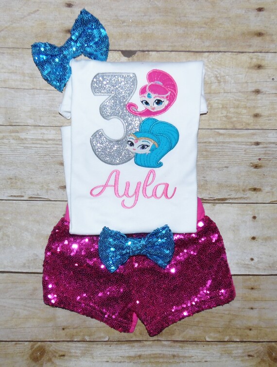 shimmer and shine tutu outfits