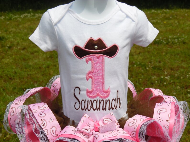 farm ribbon trim tutu. cowgirl tutu western tutu Cowgirl ribbon trim tutu set pageant tutu dress Cowgirl birthday outfit