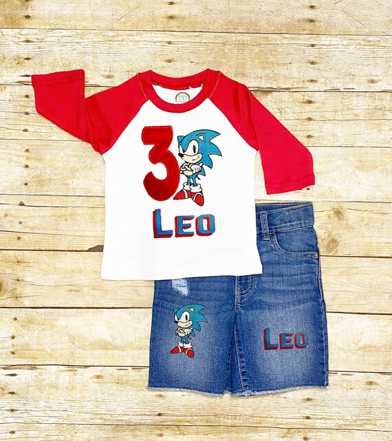 Sonic Outfit Sonic Birthday Outfit 