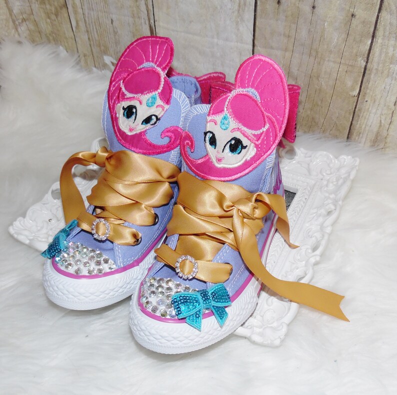 Shimmer and Shine converse shoes Shimmer and Shine birthday Etsy