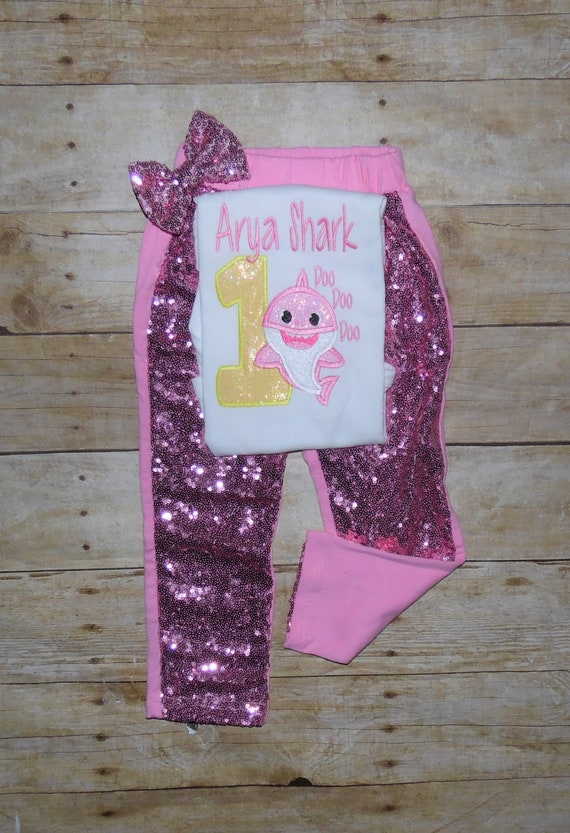 etsy baby shark outfit
