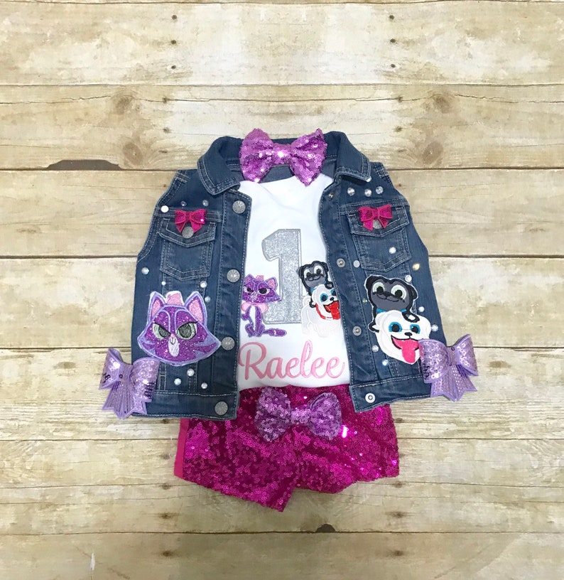 Puppy Dog pals outfitPuppy dog pals Vest outfitPuppy pals Etsy