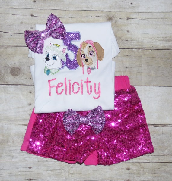 Skye and Everest Outfit Paw Patrol 