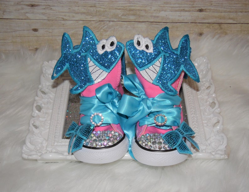 etsy baby shark shoes