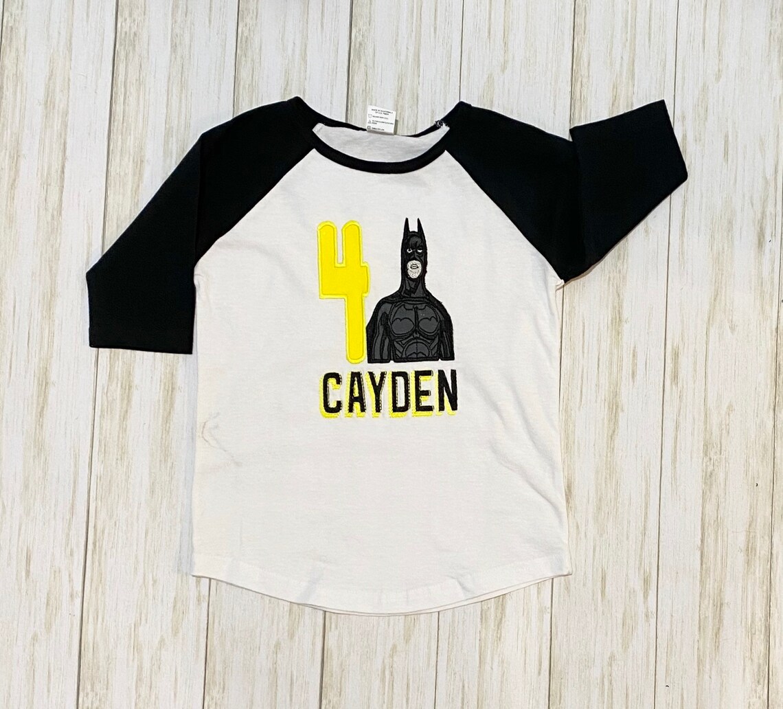 Superhero Birthday Outfit Boys Superhero Birthday Shirt Etsy