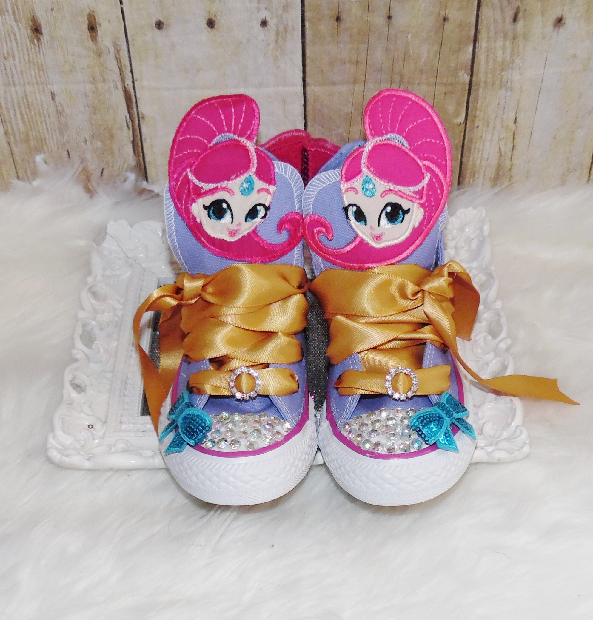 Shimmer and Shine converse shoes Shimmer and Shine birthday Etsy