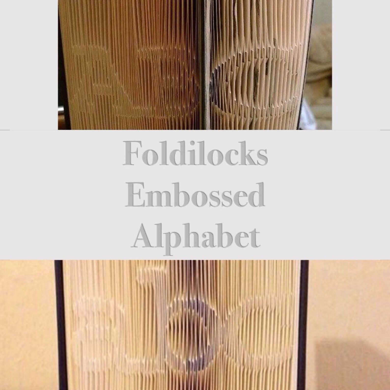 Embossed Alphabet Pattern Words Names or Dates.pdf Book Etsy UK