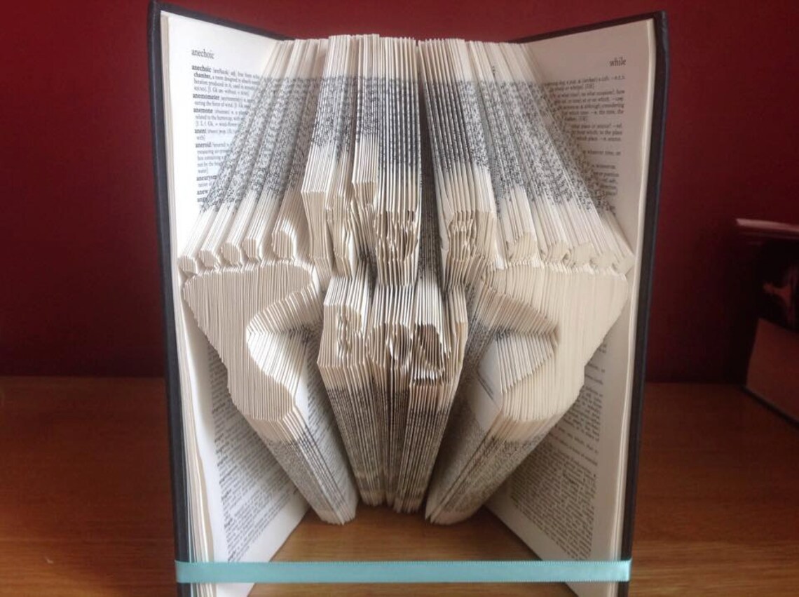 Pattern for 'it's a Boy' and Baby Feet Folded Book Etsy UK