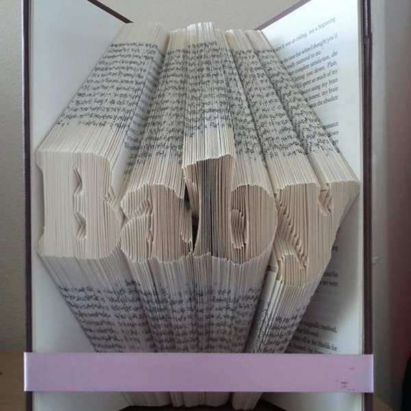 Book Folding Pattern - Baby + Free Tutorial