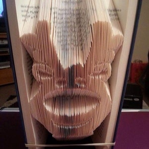 Book Folding Christmas Pack 4 Patterns Rudolf, Starburst, Star and Bell ...
