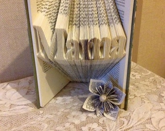 Mama Book Folding Pattern** and Tutorial Book Art Folding Pattern Mother Present