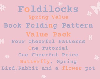 Value Spring Pattern Pack **Patterns**   PDF Book Folding Origami Free Instructions free instructions/ tutorial