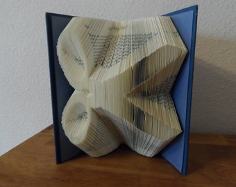 Scissors (plain) Folded Book Art **Pattern* PDF hairdresser free instructions/ tutorial book folding