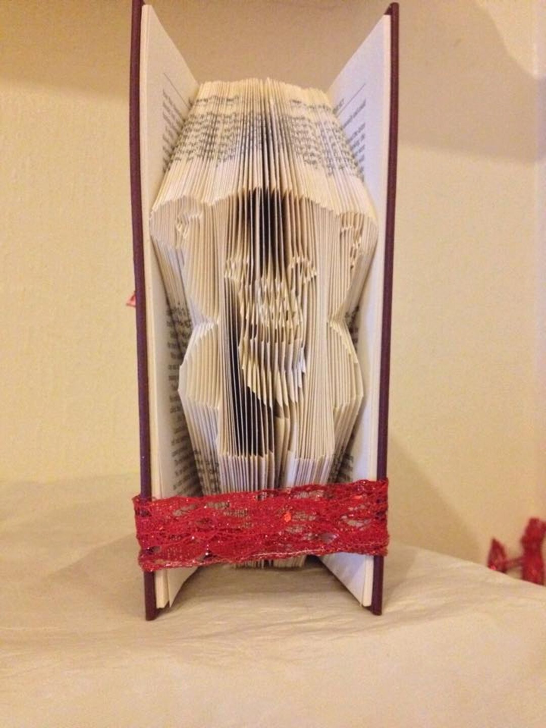 Cute Teddy Bear Book Folding Pattern and Tutorial Book Art Etsy