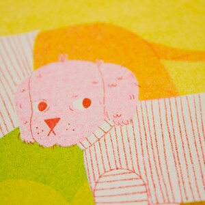 Making Friends Risograph Print A4 image 3