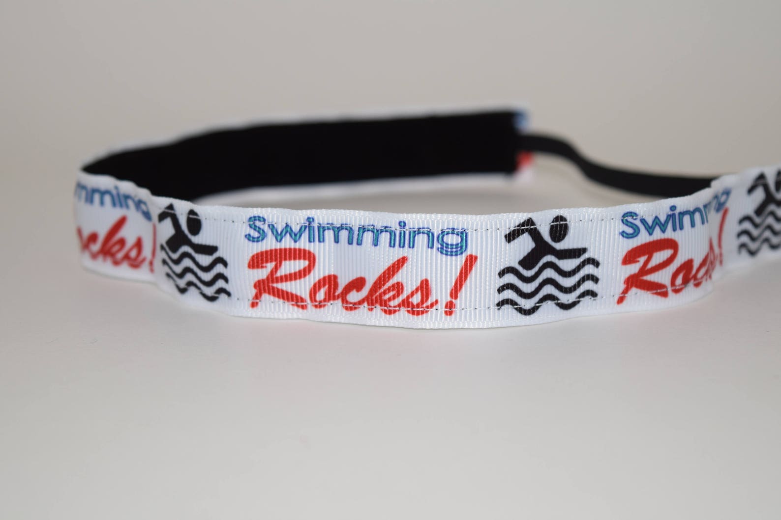 Swim Headband Swimming Rocks HeadbandSport Headband 7/8 Etsy
