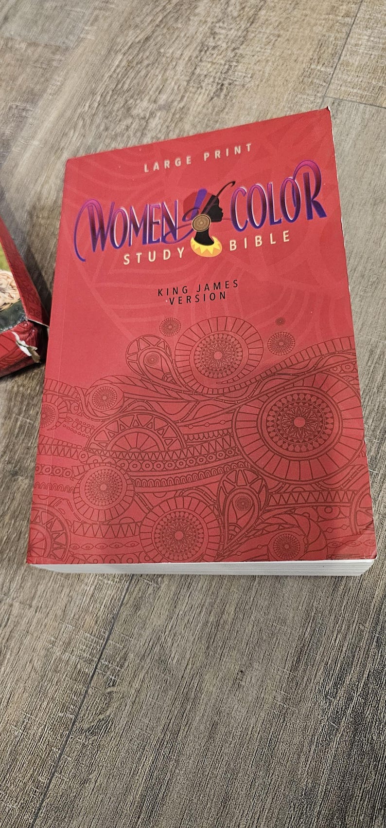 Women Color Scriptures The Women of Color Study Bible by King James Version Large Print 1948pg ...