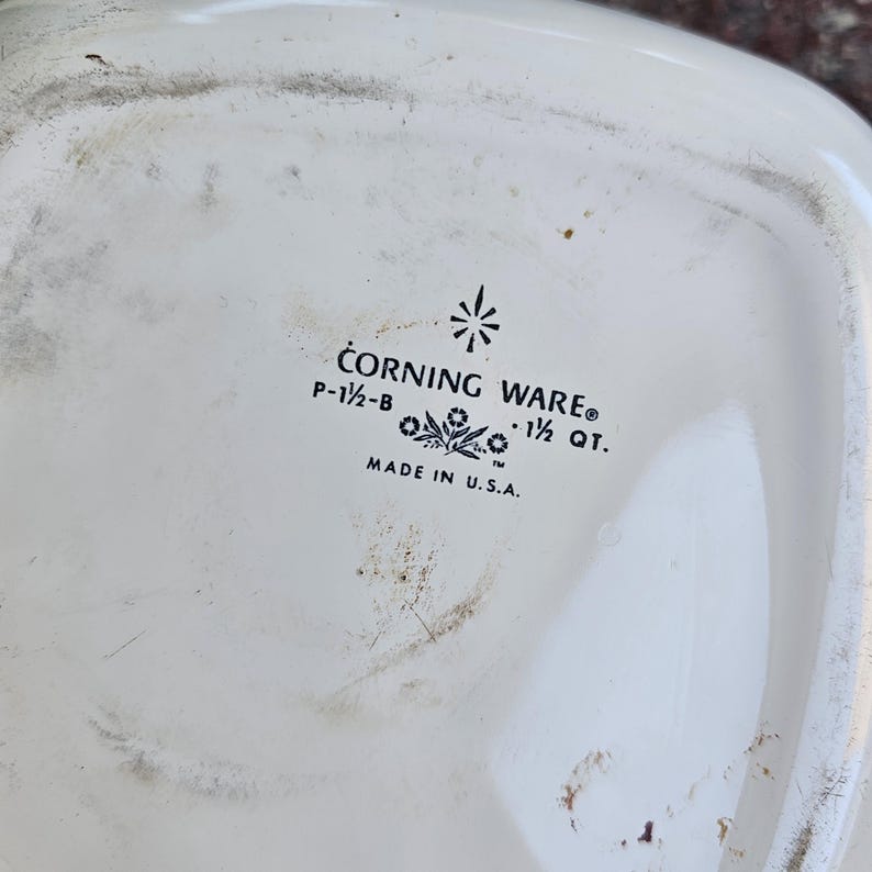 Surprising Vintage Corning Ware Markings Photos