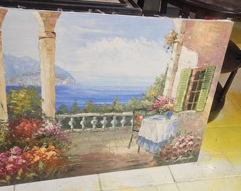J Burnett Oil on Canvas - Etsy