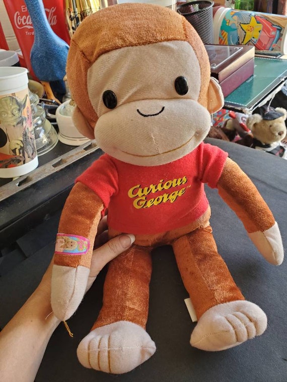 Vintage Monkey Curious George 18 Inch Plush Kellytoy/Barbie | Etsy