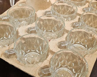 Complete Boxed Savannah by Anchor Hocking Punch Bowl Set | 18