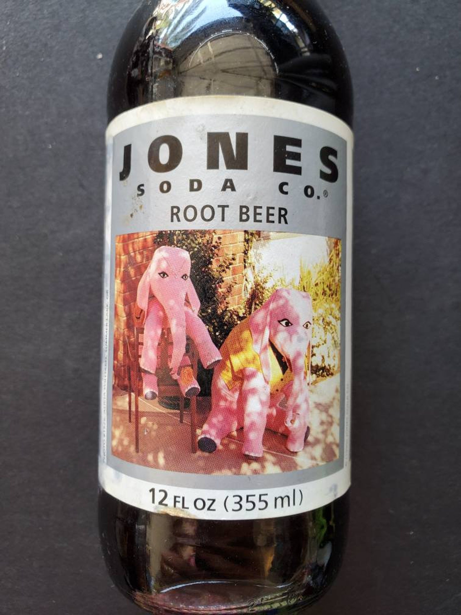 Vintage bottle Root Beer Jones Soda Co 12fl oz Full Etsy