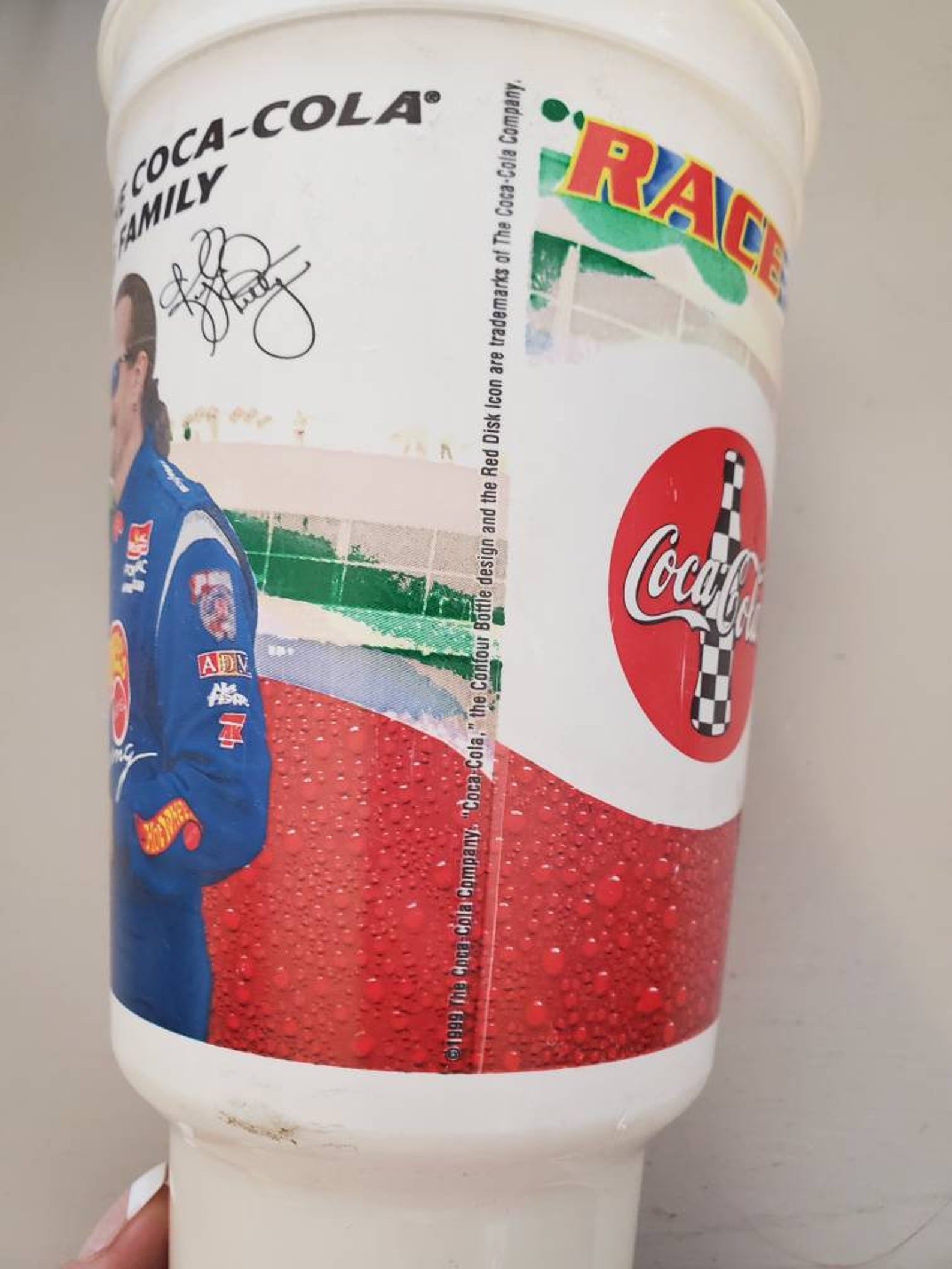 Vintage Cocacola Cup Racing Family Race Into Refreshment Etsy