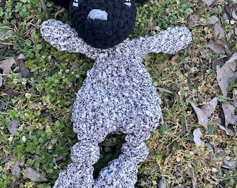 Crochet German Shorthaired Pointer Puppy Lovey–Brown & Speckled | Handmade Plush Dog Toy | Baby Shower Gift | Custom Colors Available