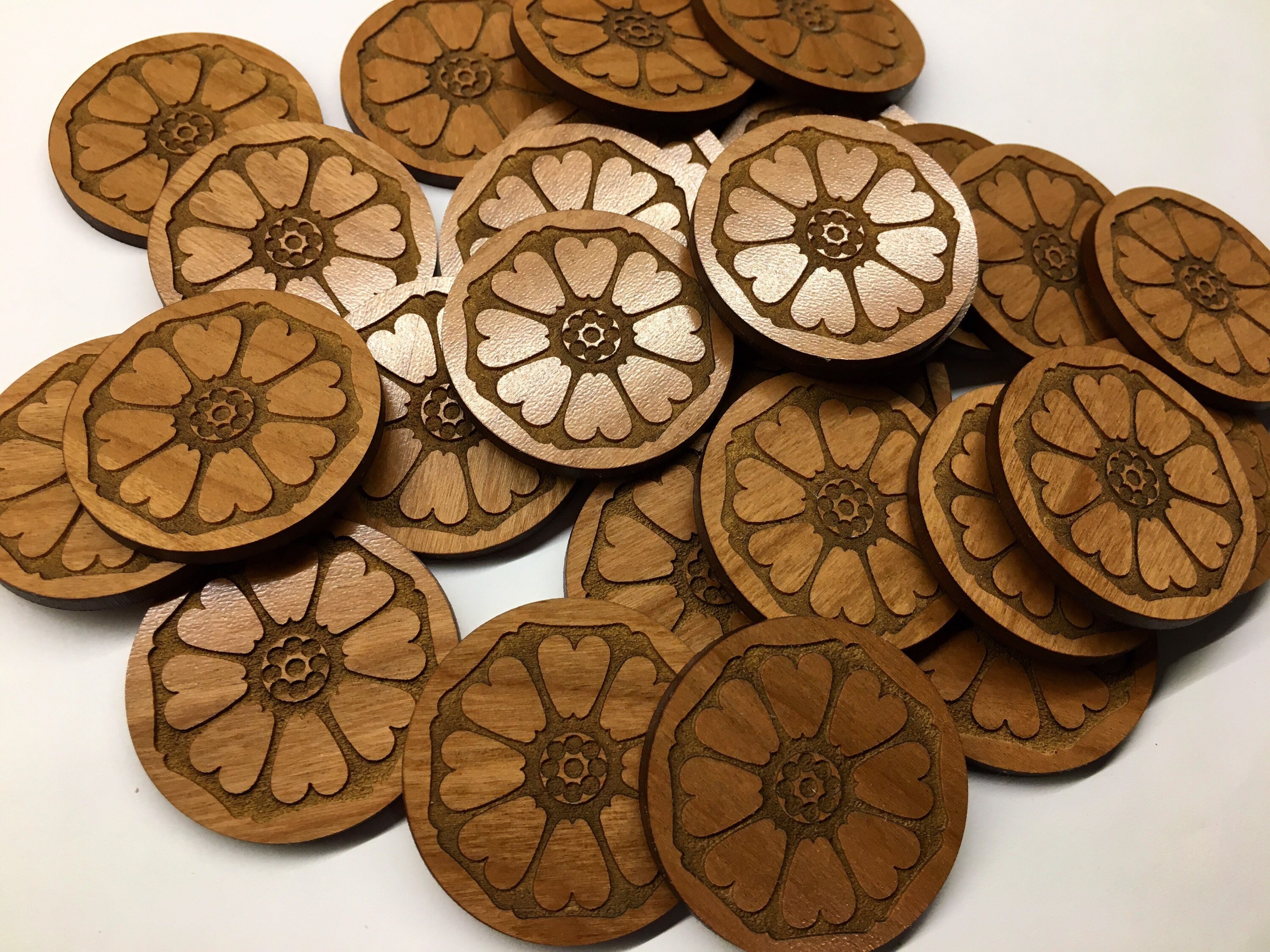 Custom Wood Coins Wood Tokens Personalized Engraved | Etsy