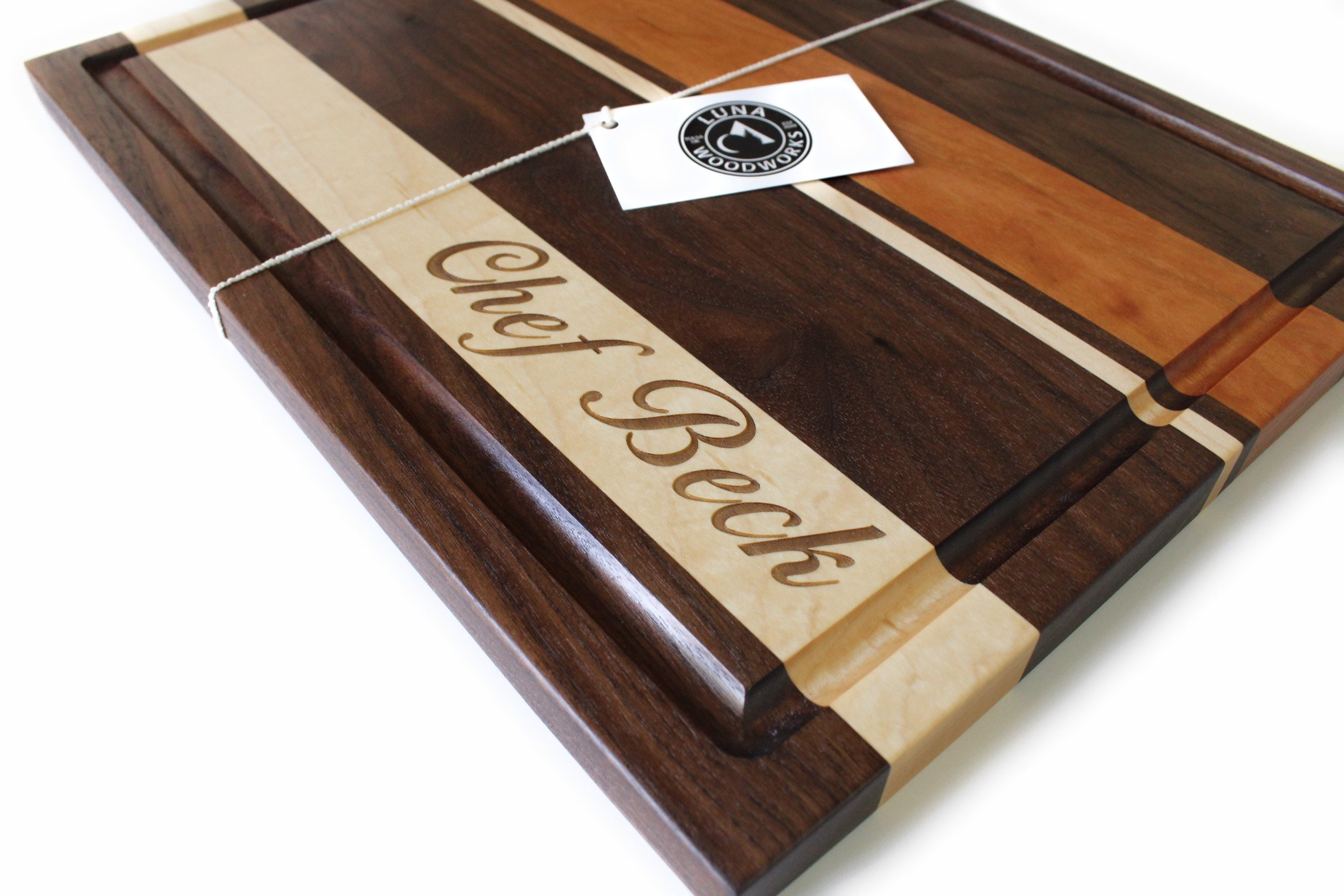 Custom Cutting Board Personalized Wood Gift Chef Made in USA Etsy