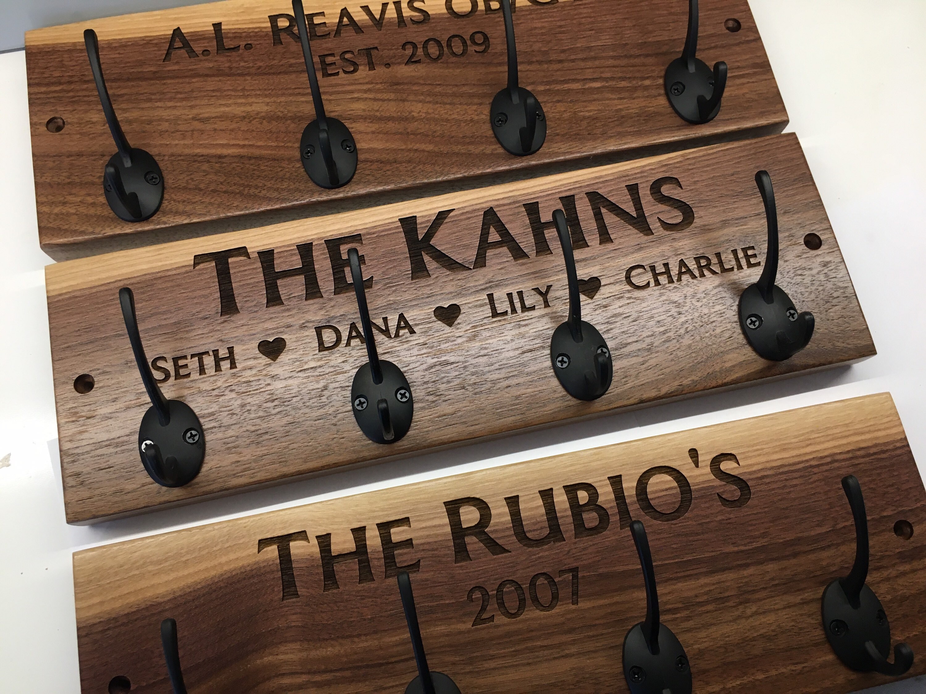 coat rack personalized