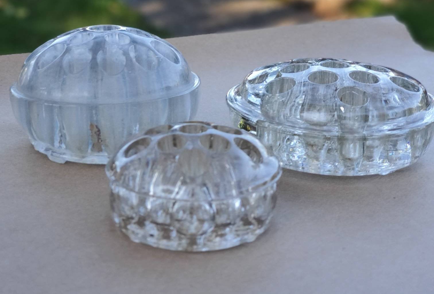 Vintage Flower Frogs Floral Gift Flower Arranging Frogs Etsy