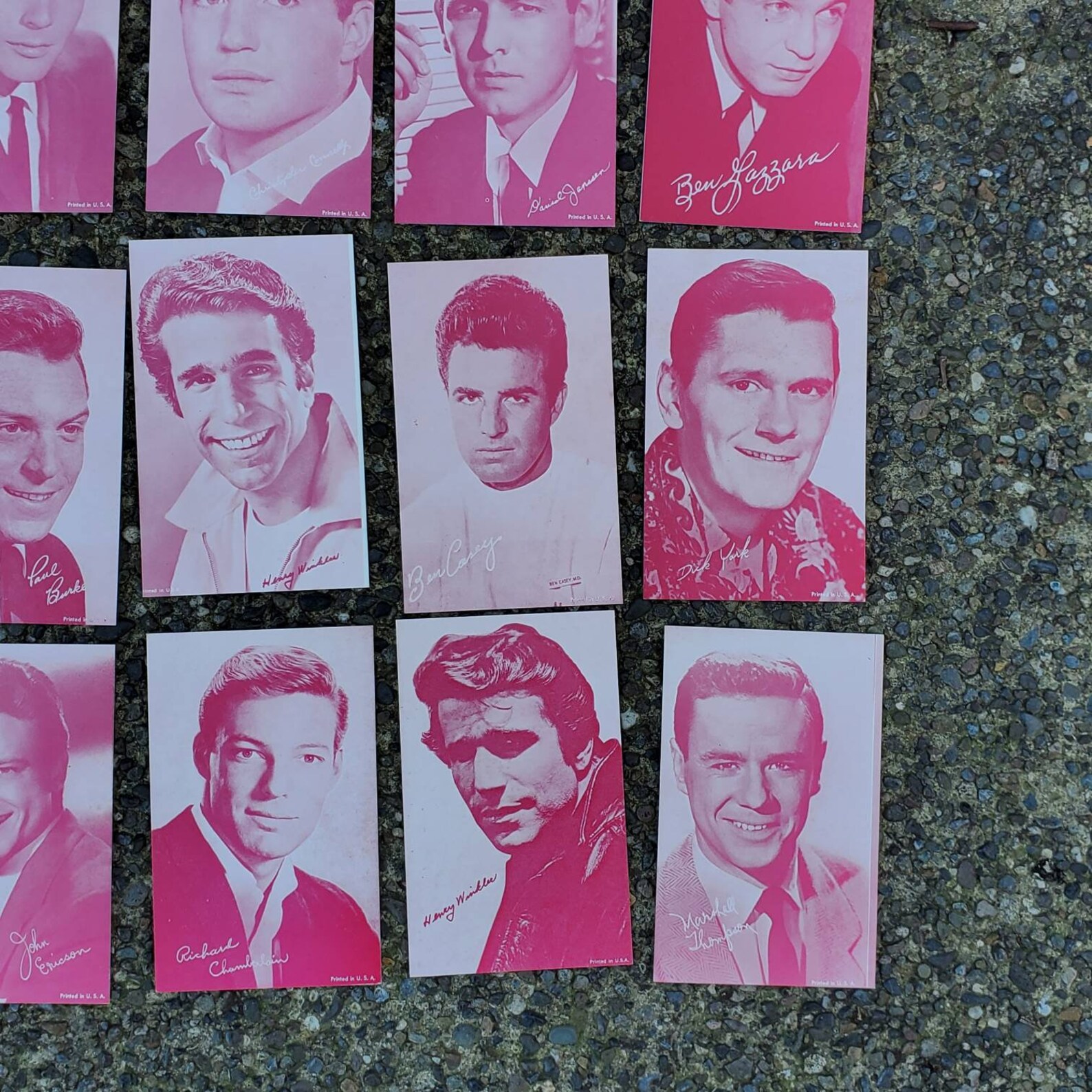 Vintage Hollywood Male Movie Star Post Cards Photo Cards From Etsy
