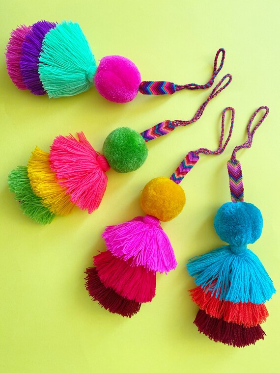 How to Accessorize With Trendy Mexican Pom-Poms