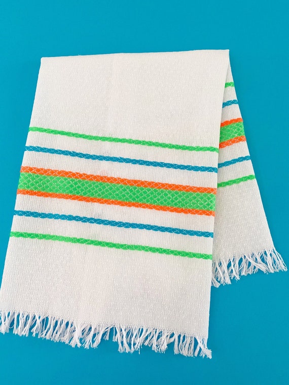 Mexican napkin, Mexican hand towel, Mexican tea towel, cotton tea towel